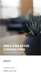 Mobile Screenshot of ideacreative.com